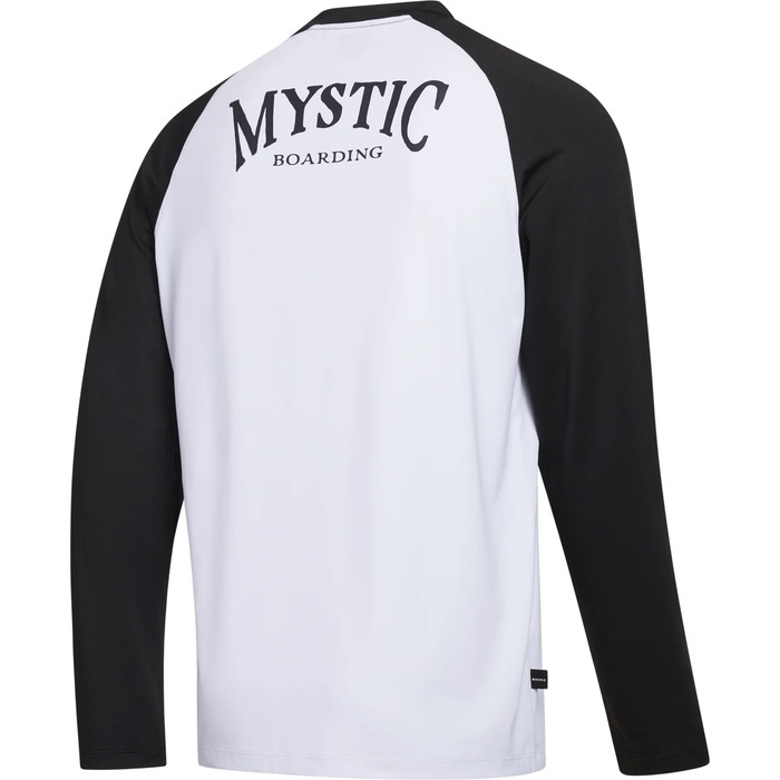 2023 Mystic Camiseta Hombre Bolt Manga Larga Quickdry 35001.23015 - Negro / Blanco